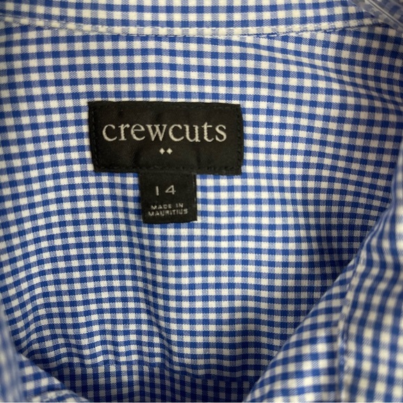 Crewcuts J. Crew Long Sleeve Button Down Shirt Size: Boys 14 - Picture 3 of 6